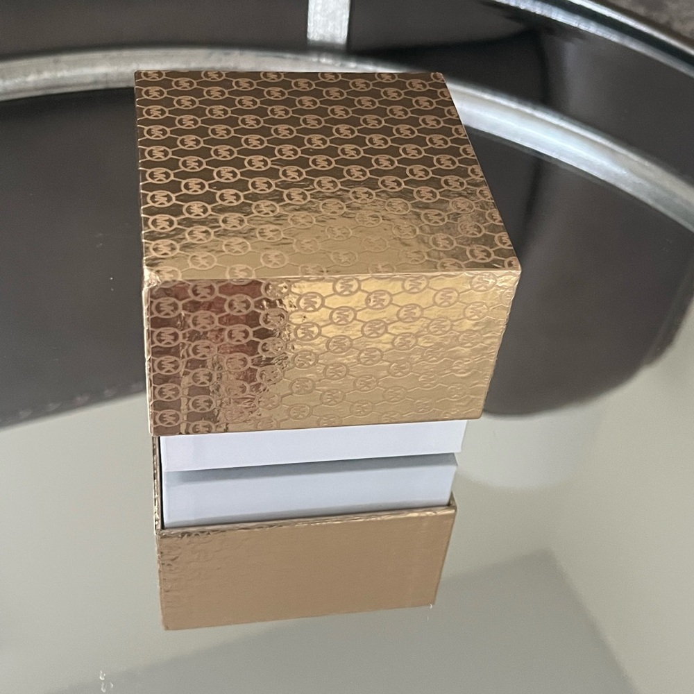 MICHAEL Michael Kors Gold Patterned Jewelry Box
